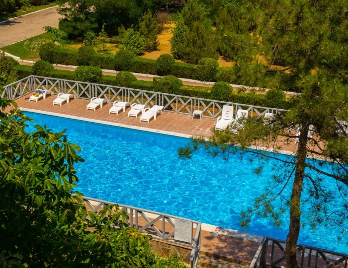 Открытый бассейн - Санаторий «Северное Сияние»