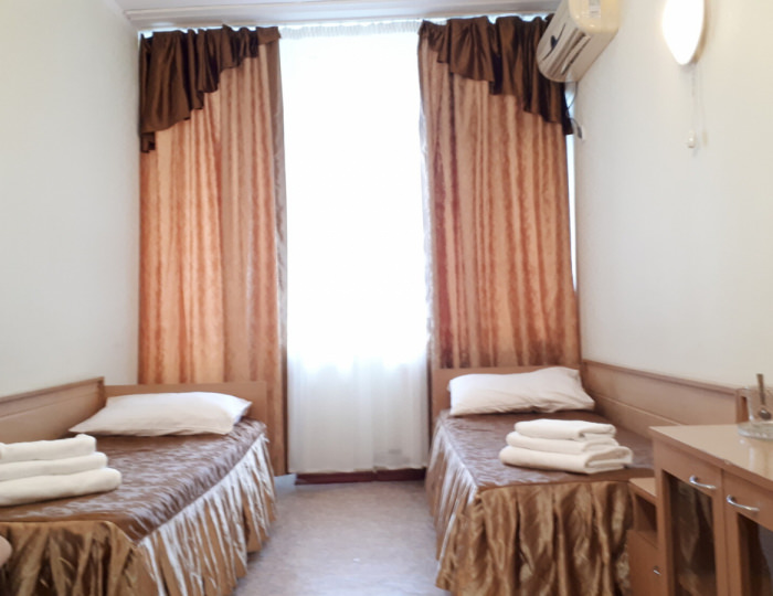 Стандартный 2-местный 1-комнатный вид на море (основной корпус) - Санаторий «Северное Сияние»