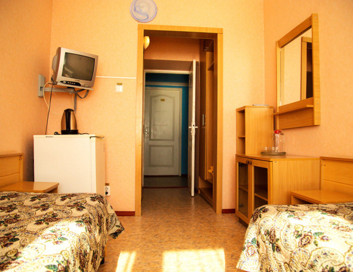 Стандартный 2-местный 1-комнатный вид на море (основной корпус) - Санаторий «Северное Сияние»